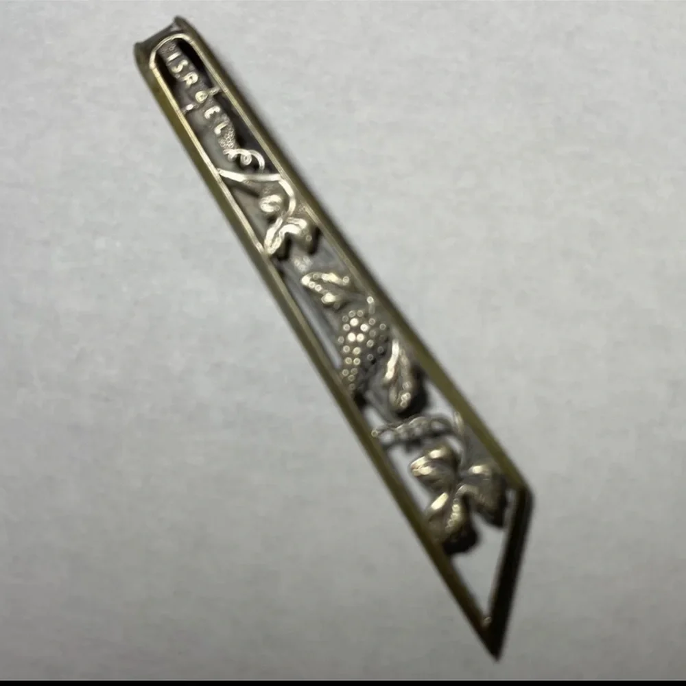 💴 Vtg Rare Israel Tie Clip💴